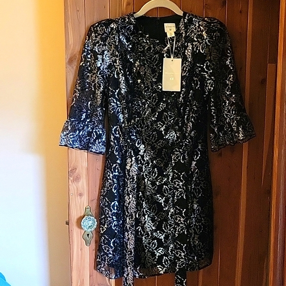 H&M Dresses & Skirts - The Vampire's Wife x H&M lace black dress sm rare